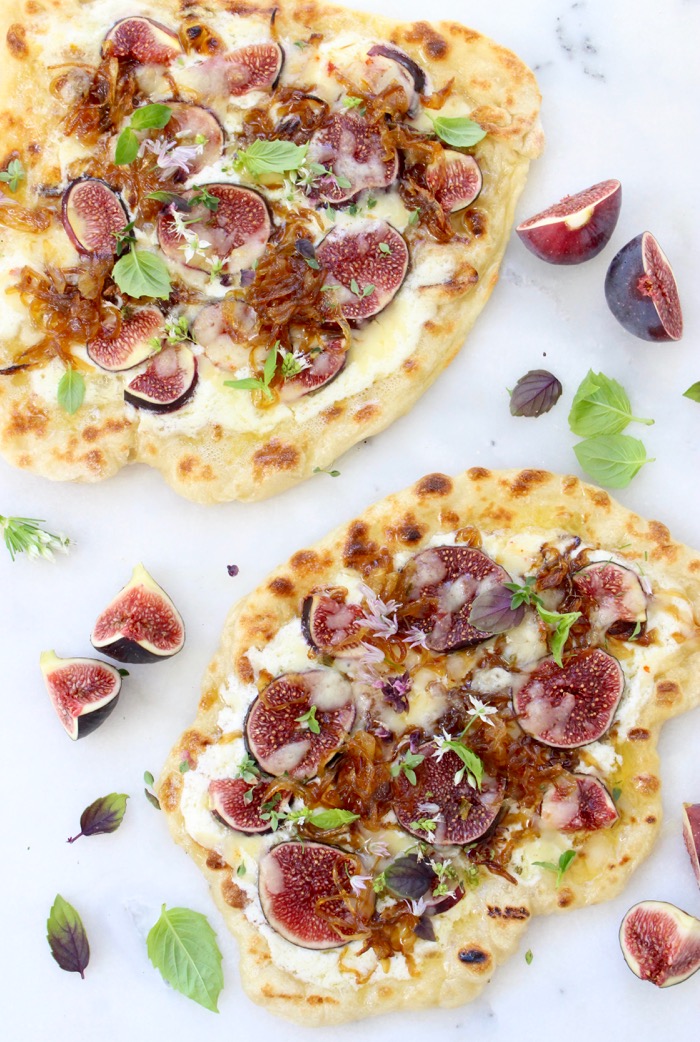 Grilled Fig and Goat Cheese Pizza Recipe