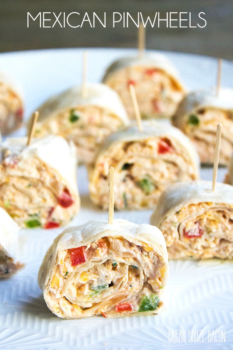 This easy Mexican Pinwheels Recipe is a party favorite that