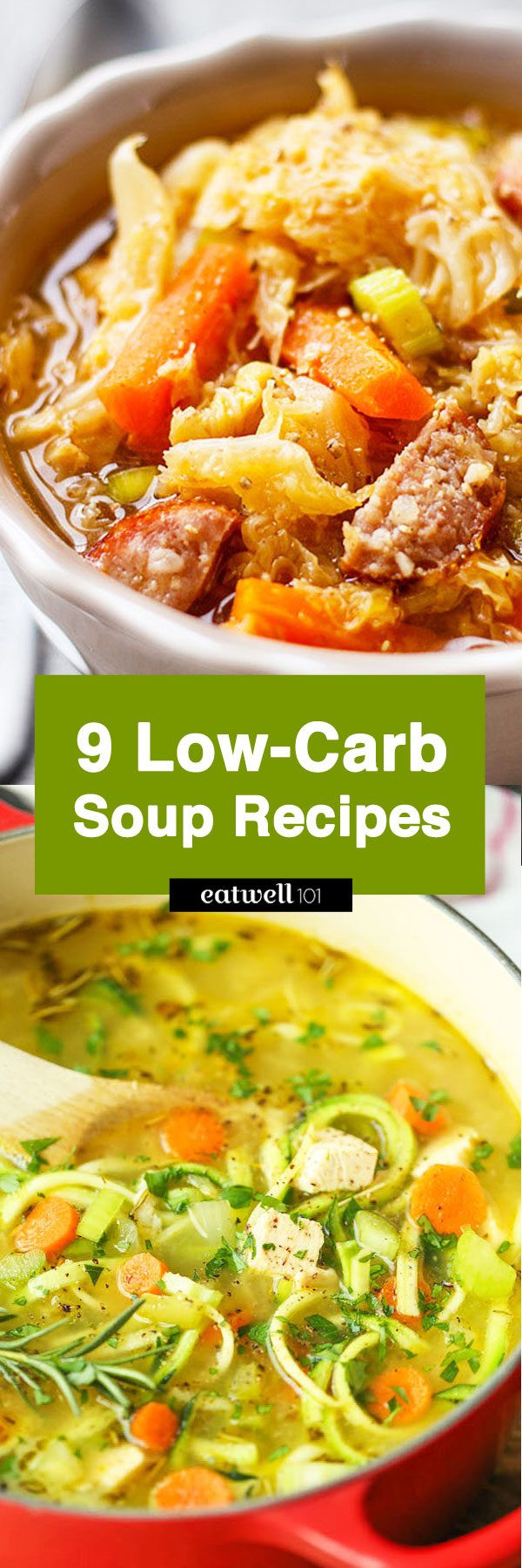 101 Low Carb Recipes
 9 Low Carb Soup Recipes to Stay Warm and Full of Energy