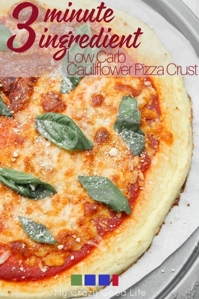 3 Ingredient Low Carb Recipes
 3 Ingre nt Low Carb Cauliflower Pizza Crust Recipe