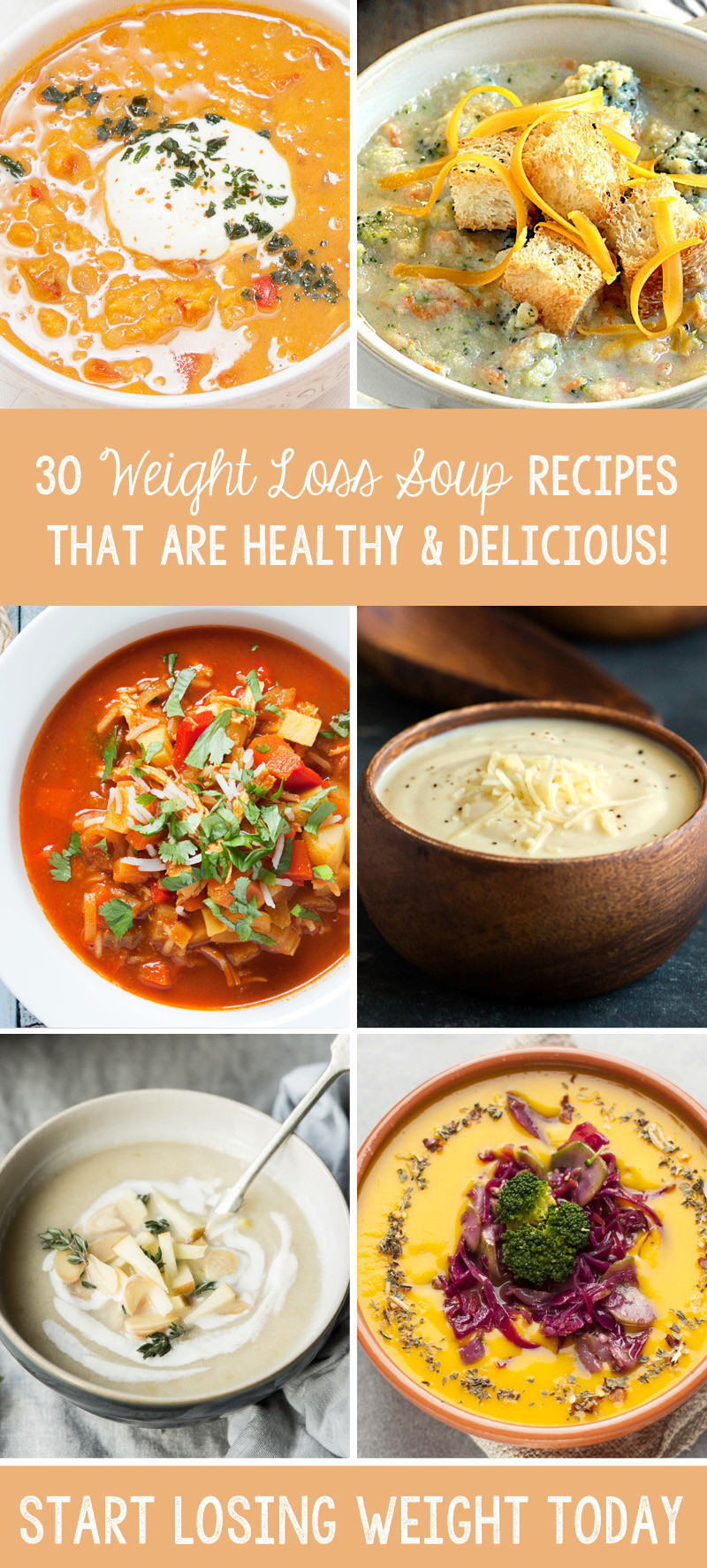 30 10 Weight Loss Recipes
 30 Weight Loss Soup Recipes That Are Healthy & Delicious