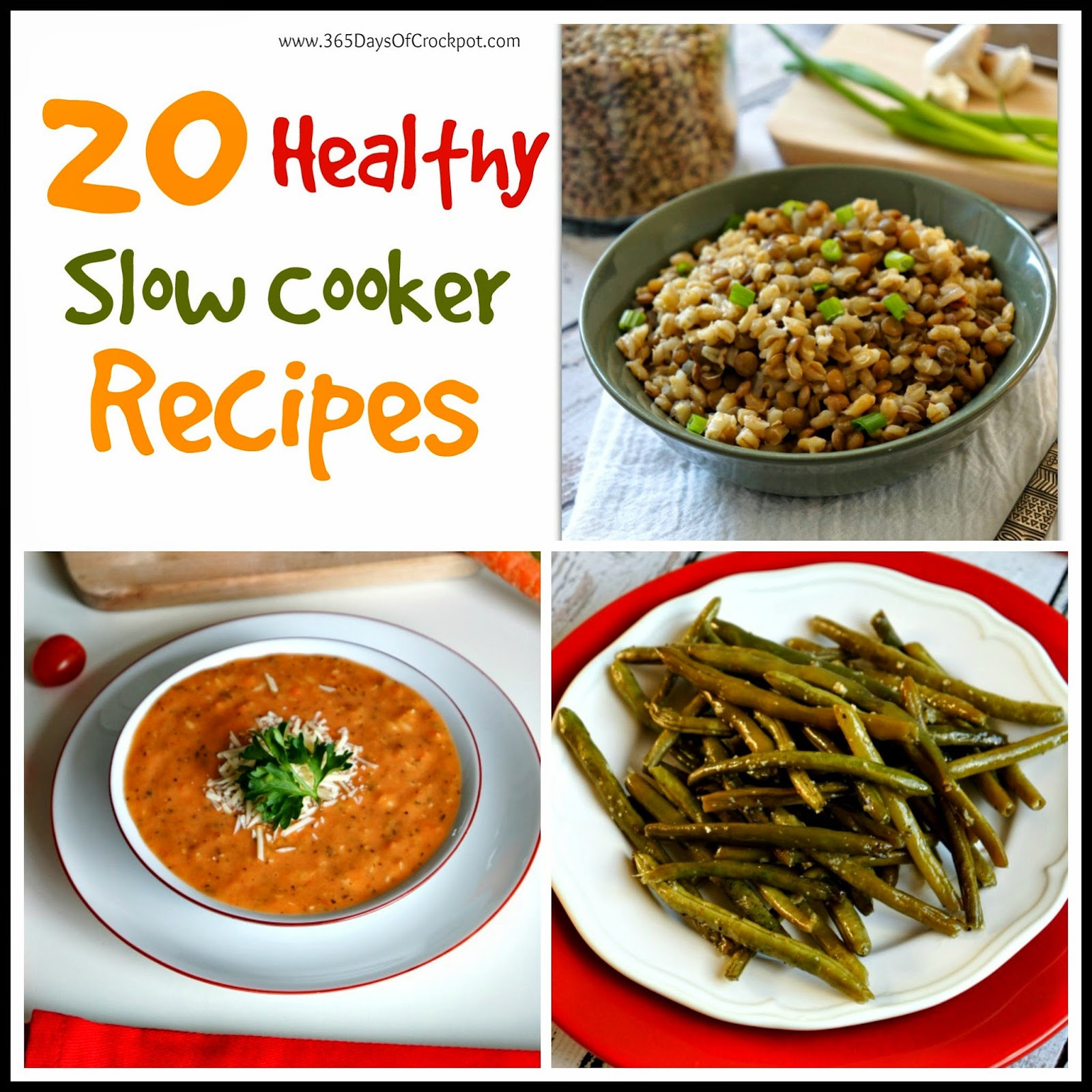 365 Gluten Free Crockpot Recipes
 365 Days of Slow Cooking