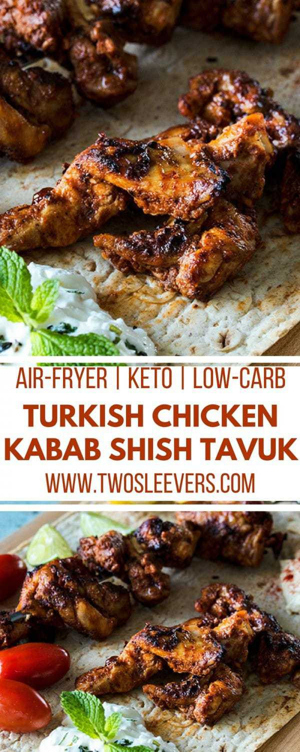 Air Fryer Low Carb Recipes
 Air Fryer Turkish Chicken Kabab Tavuk Shish – Two Sleevers
