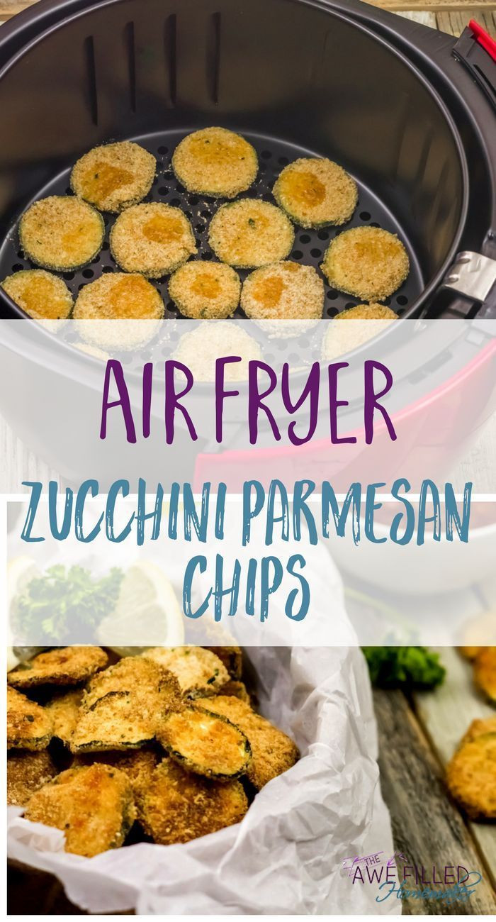 Air Fryer Low Carb Recipes
 Air Fryer Zucchini Parmesan Chips Recipe