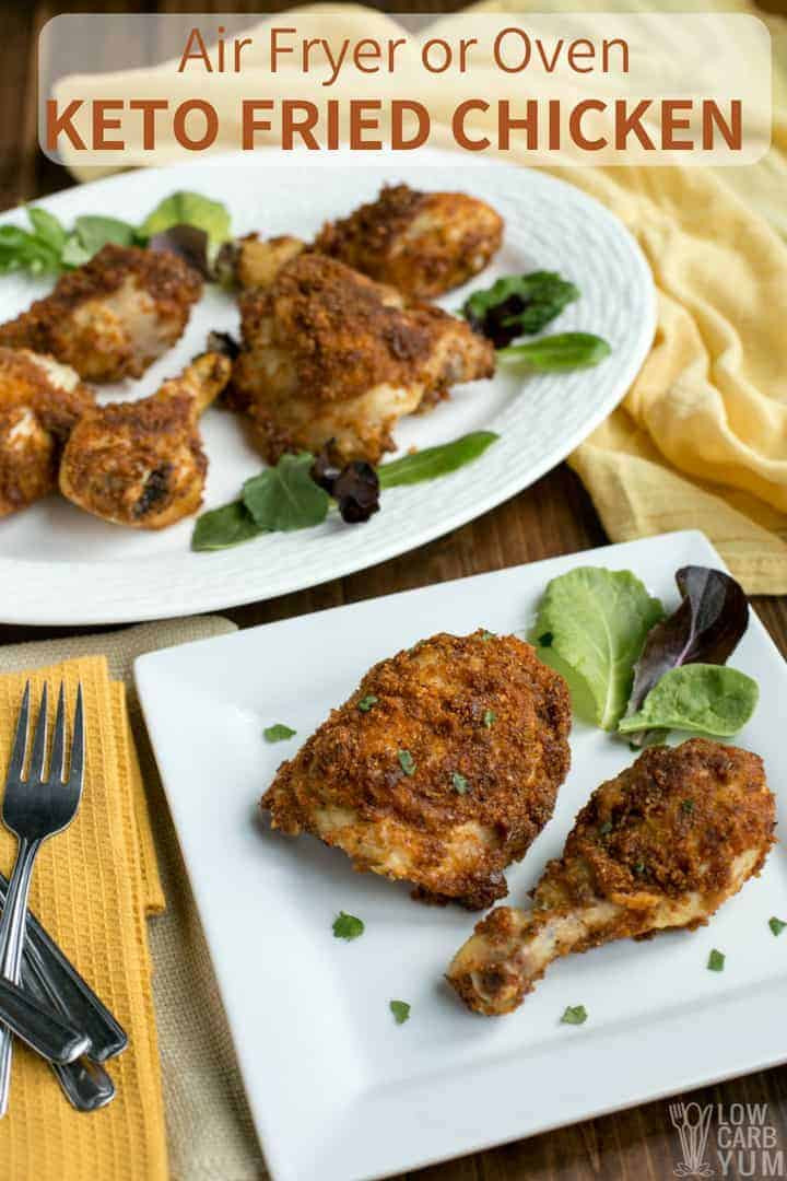 Air Fryer Low Carb Recipes
 Low Carb Keto Fried Chicken in Air Fryer or Oven