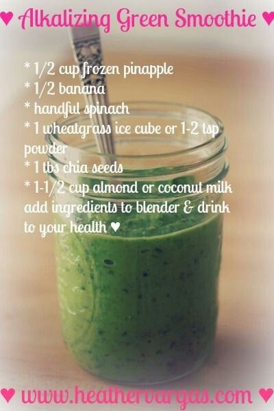 Alkaline Smoothies For Weight Loss
 1333 best images about Alkaline Diet & Recipes on