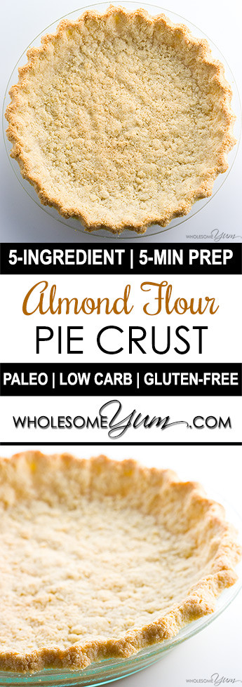 Almond Flour Recipes Low Carb
 Low Carb Paleo Almond Flour Pie Crust Recipe 5 Ingre nts