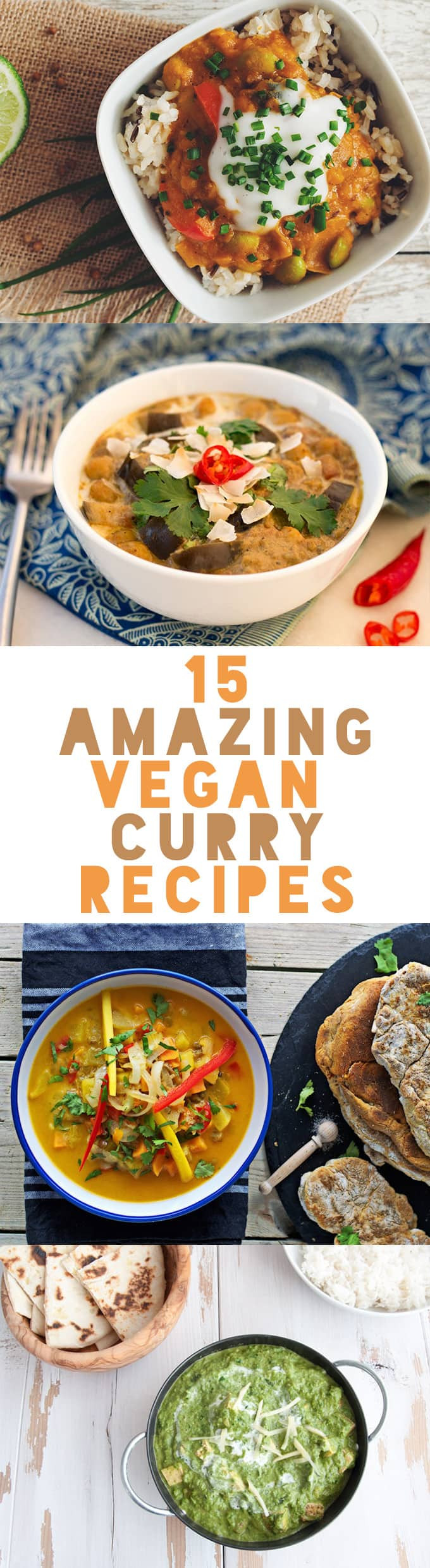 Amazing Vegan Recipes
 15 Amazing Vegan Curry Recipes