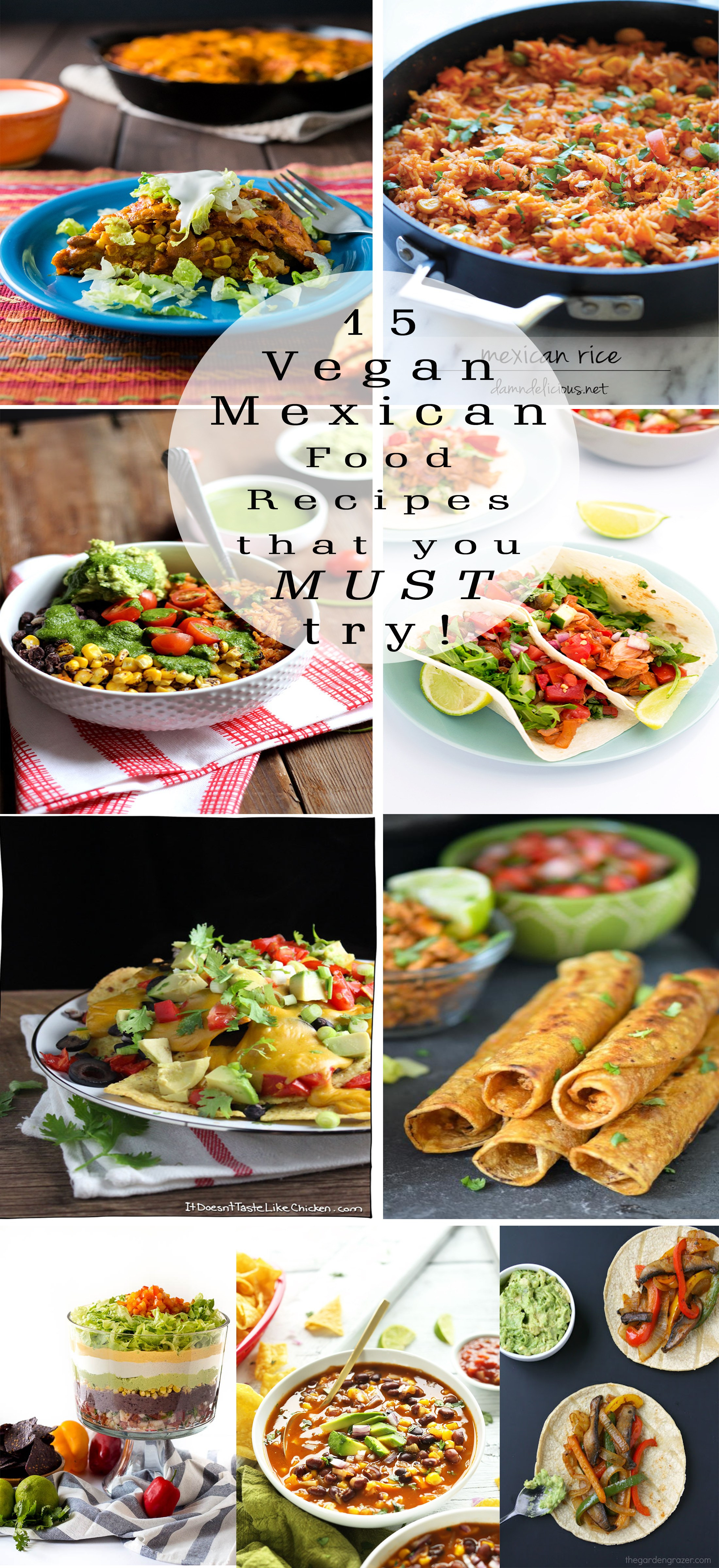 Amazing Vegan Recipes
 15 Amazing Vegan Mexican Food Recipes Cheftographer