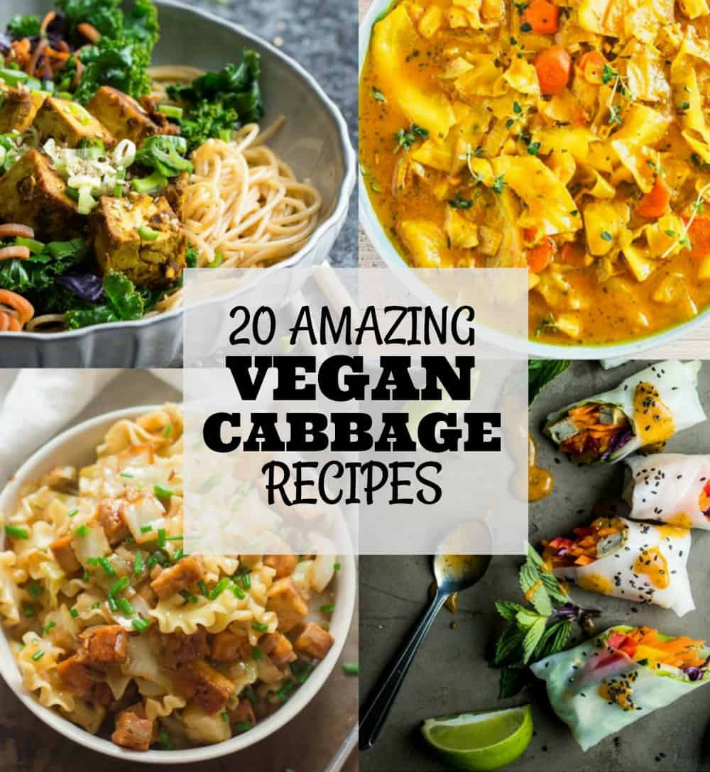 Amazing Vegan Recipes
 20 Amazing Vegan Cabbage Recipes Healthier Steps