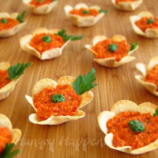 Appetizers For Easter
 Flower Crisps Appetizers Hungry Happenings Easter Recipes