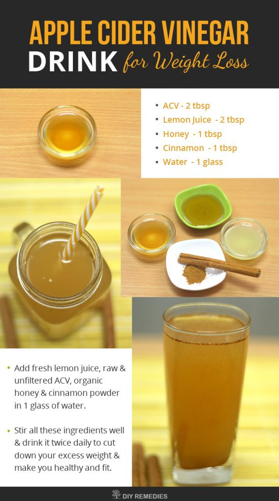 Apple Cider Vinegar And Weight Loss
 apple cider vinegar recipe for weight loss