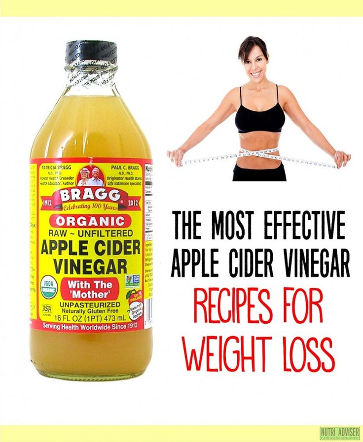 Apple Cider Vinegar Weight Loss Recipes
 519 best images about Beauty Diet & Exercise Tips on
