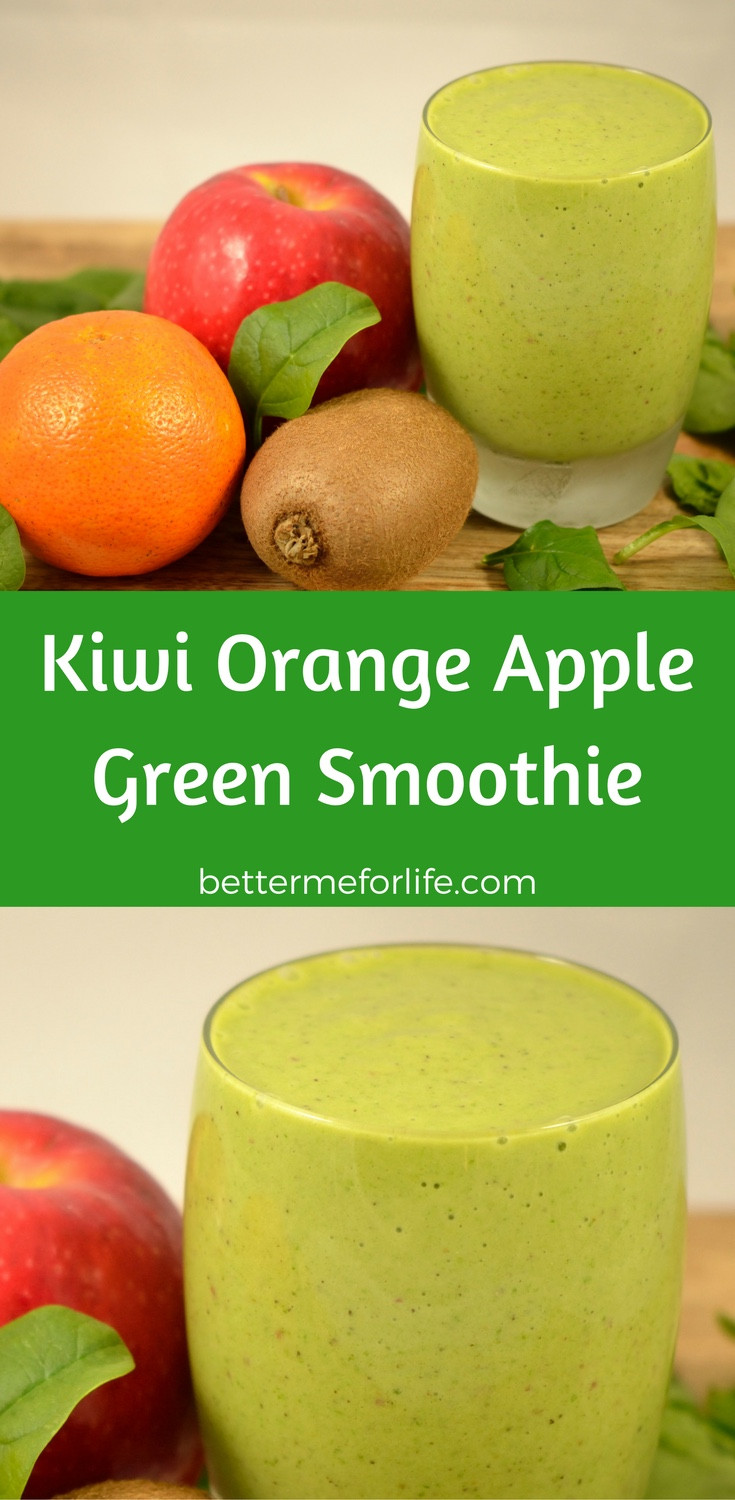 Apple Smoothie Recipes For Weight Loss
 Kiwi Orange Apple Green Smoothie Better Me for Life