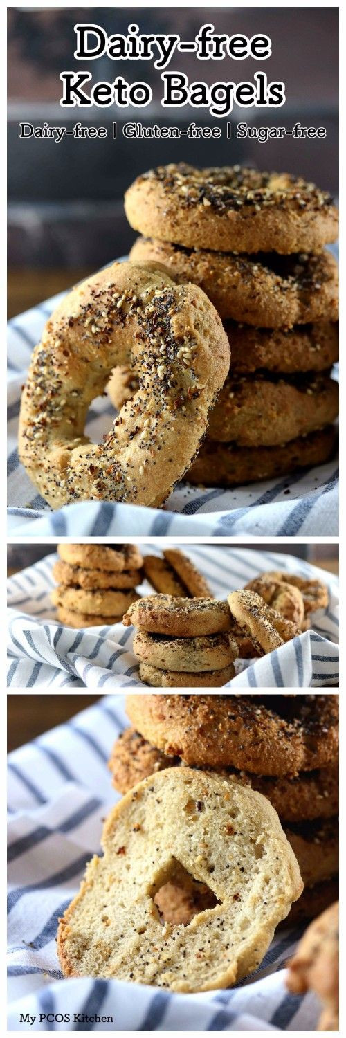 Are Bagels Dairy Free
 My PCOS Kitchen Dairy free Keto Bagels These bagels