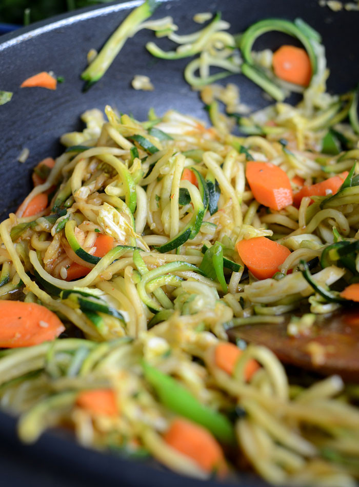 Are Chow Mein Noodles Vegan
 Zucchini Noodle Low Carb Vegan Chow Mein Quick & Easy