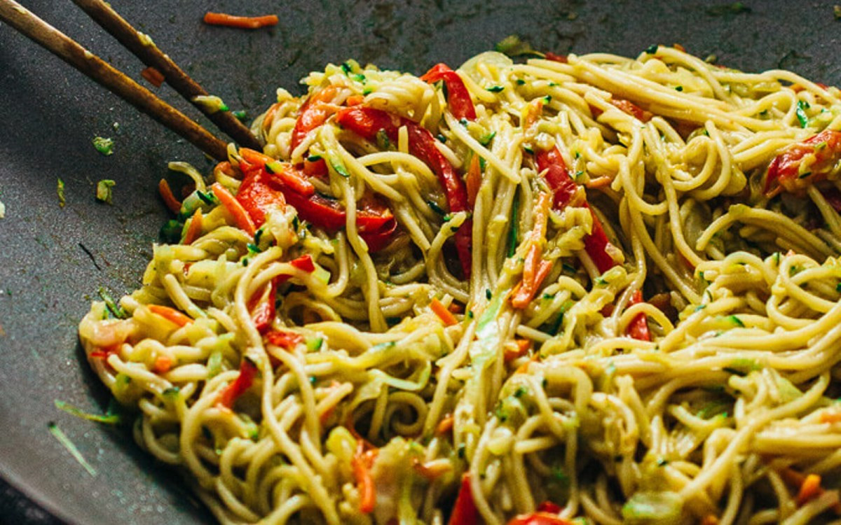 Are Chow Mein Noodles Vegan
 15 Minute Ve arian Chow Mein [Vegan Gluten Free] e