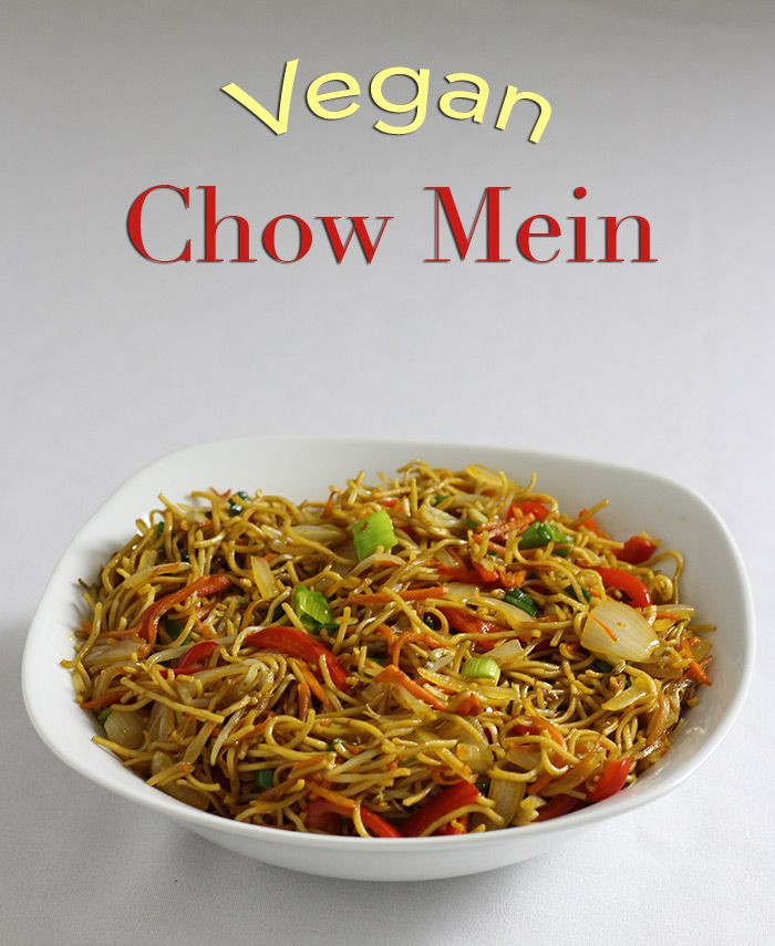 Are Chow Mein Noodles Vegan
 17 Best ideas about Chow Mein on Pinterest