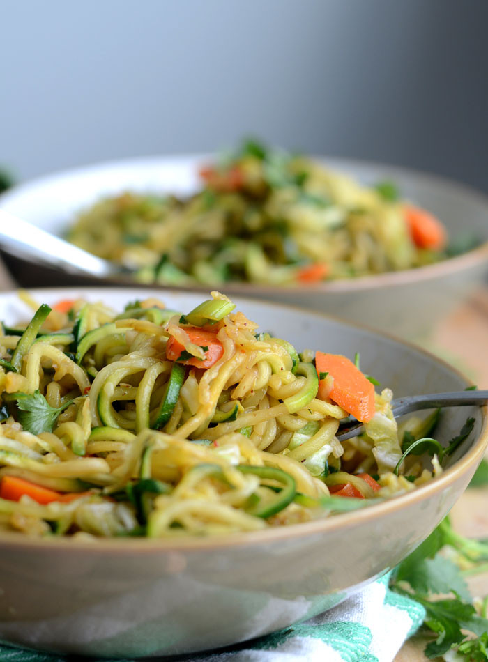 Are Chow Mein Noodles Vegan
 Zucchini Noodle Low Carb Vegan Chow Mein Quick & Easy