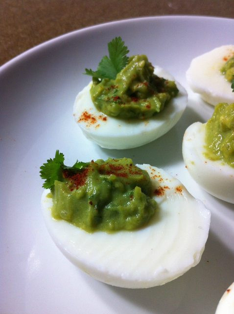 Are Deviled Eggs Healthy
 Paleo and Healthy Avocado Deviled Eggs Oh Snap Let s Eat