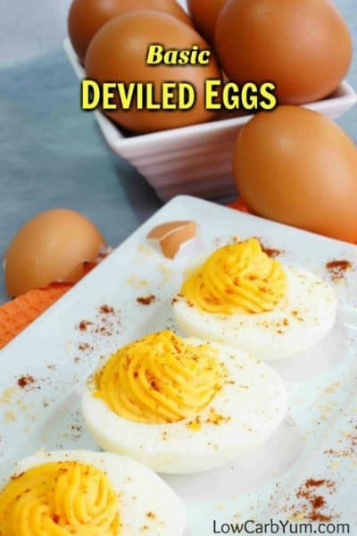 Are Deviled Eggs Low Carb
 Basic Deviled Eggs for a Low Carb Diet