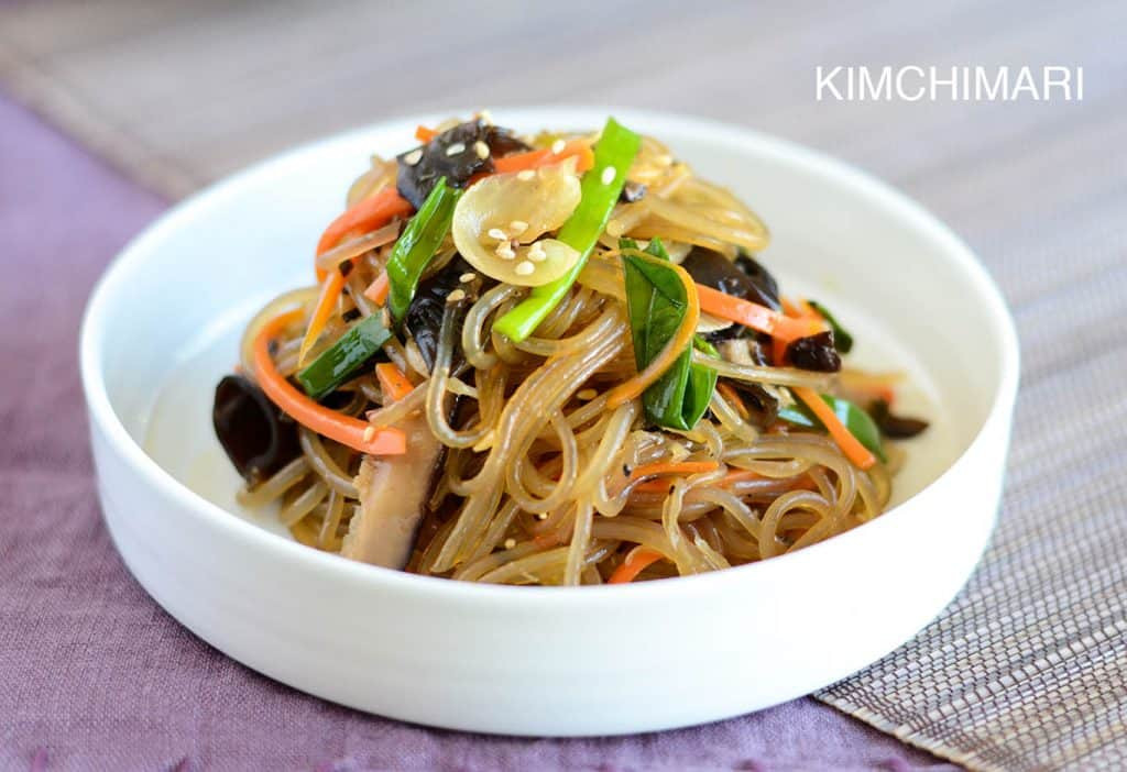Are Glass Noodles Healthy
 Simple e Pan Korean Glass Noodles Japchae Recipe