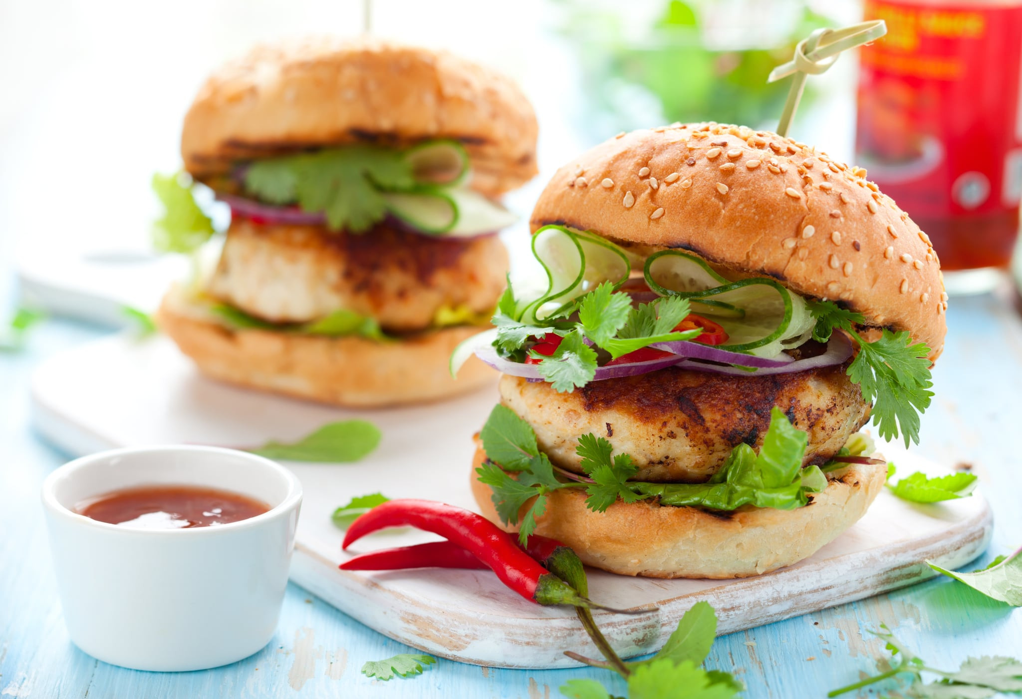 Are Hamburgers Healthy
 Healthy BBQ Turkey Burger