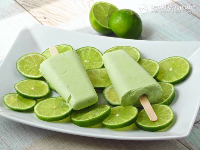 Are Limes Ok On Keto Diet
 Creamy Key Lime Popsicles