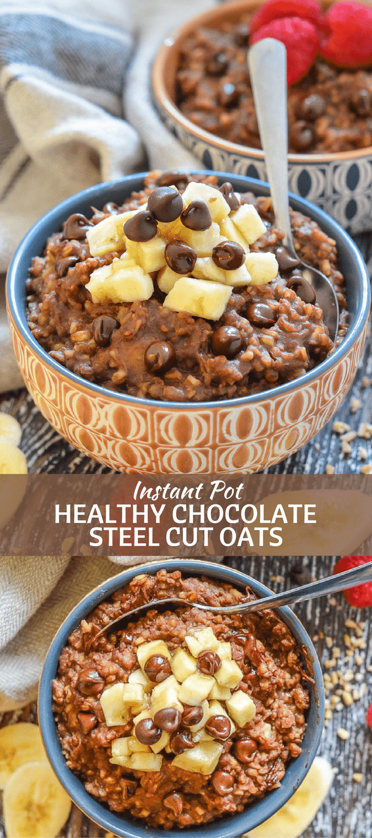 Are Quick Oats Healthy
 Healthy Chocolate Instant Pot Steel Cut Oats A Virtual Vegan