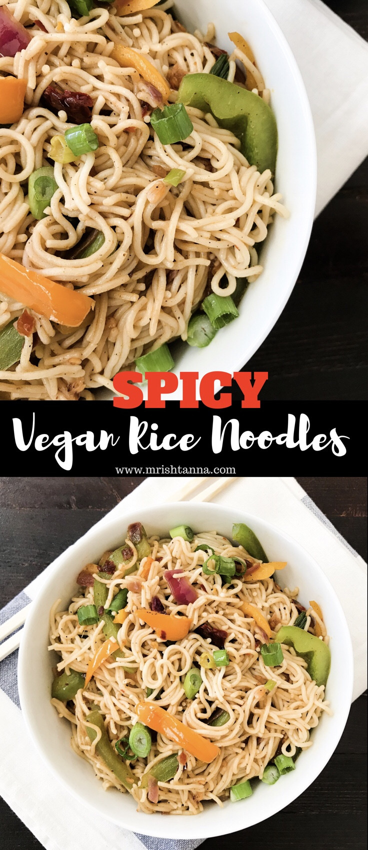 Are Rice Noodles Vegan
 Spicy Vegan Rice Noodles Simple Sumptuous Cooking