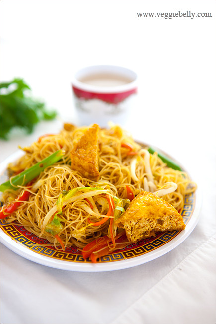 Are Rice Noodles Vegan
 Singapore Rice Noodles Recipe Veggie Belly