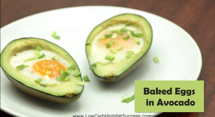 Avocado Keto Diet
 Baked Eggs in Avocado Low Carb Ketogenic Diet Recipe Low