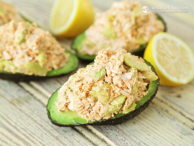 Avocado Keto Diet
 Cajun Chicken Stuffed Avocado