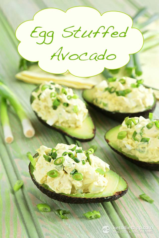 Avocado Keto Diet
 Low Carb Egg Stuffed Avocado