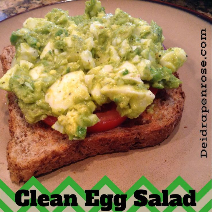 Avocado Weight Loss Recipes
 Clean Egg salad with Avocados AMAZING here for