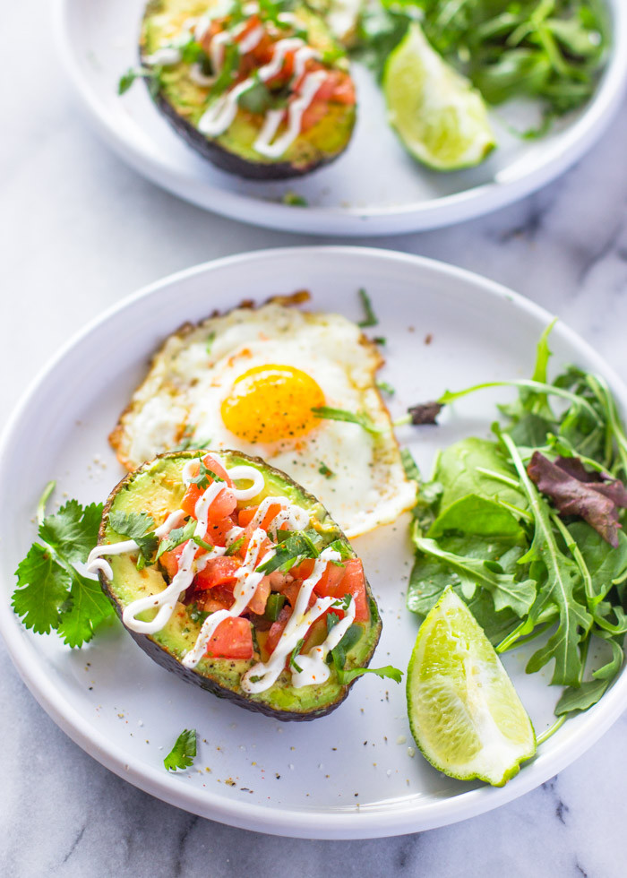 Avocado Weight Loss Recipes
 Weight loss Salsa Stuffed Avocado & Eggs Breakfast Paleo