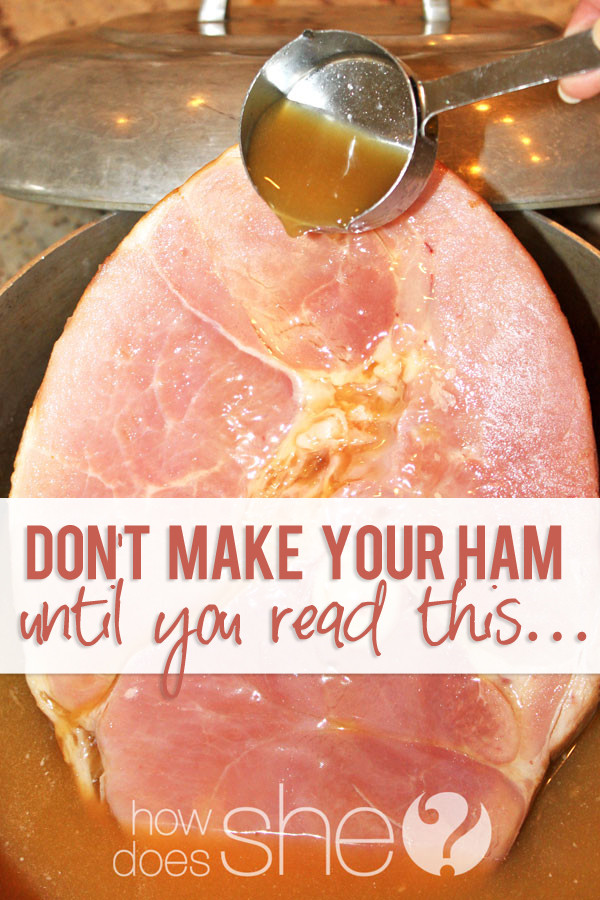 Baked Easter Ham
 Bone In Baked Ham Recipe Don t make ham until you read