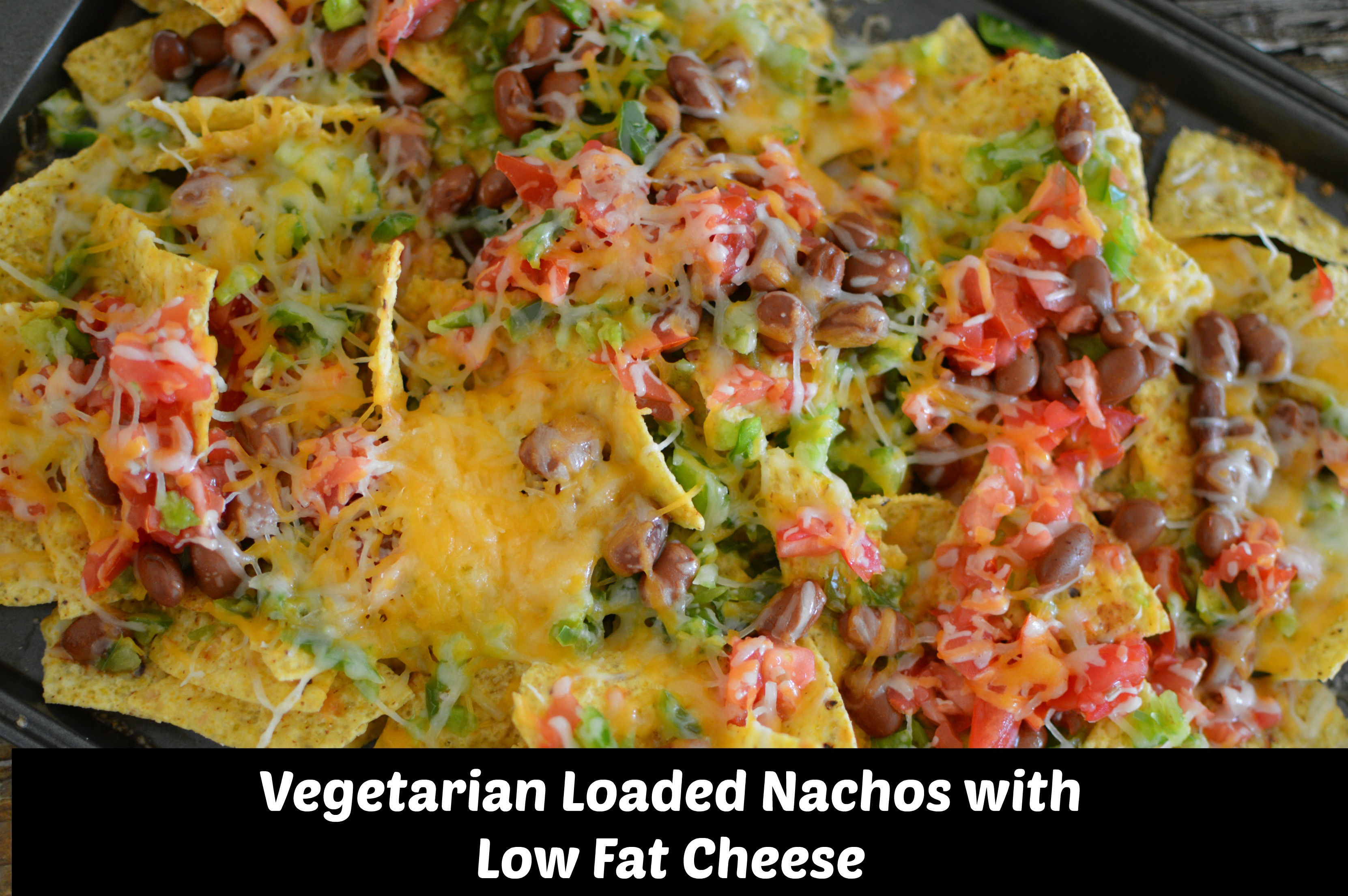 Baked Nachos Vegetarian
 Loaded Baked Ve arian Nachos Recipe