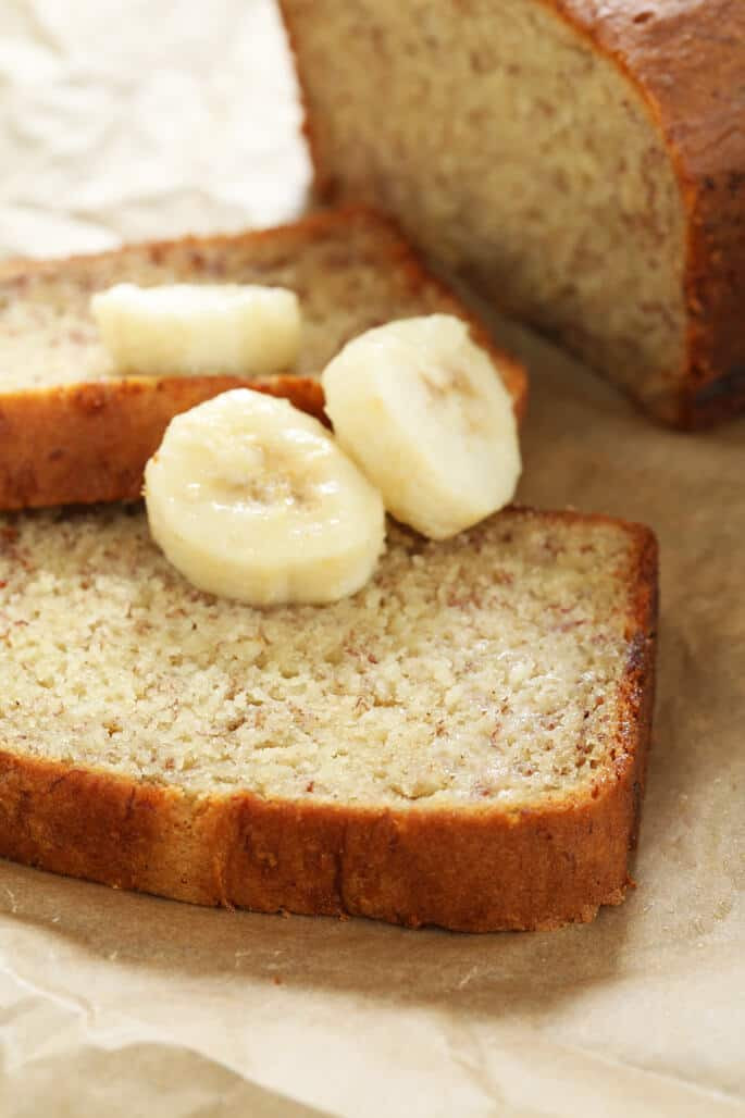 Banana Bread Gluten Free
 Easy Gluten Free Banana Bread with a rice flour blend and