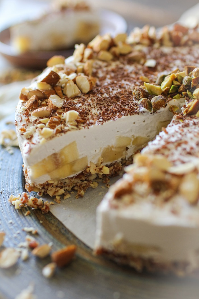 Banana Desserts Vegan
 No Bake Vegan Banana Cream Pie Paleo The Roasted Root