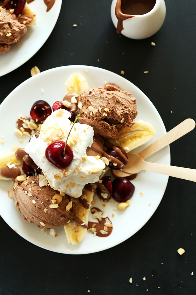 Banana Desserts Vegan
 Vegan Banana Splits