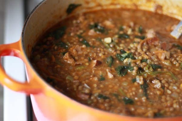 Barefoot Contessa Vegetarian Recipes
 Lentil sausage soup with spinach a Barefoot Contessa