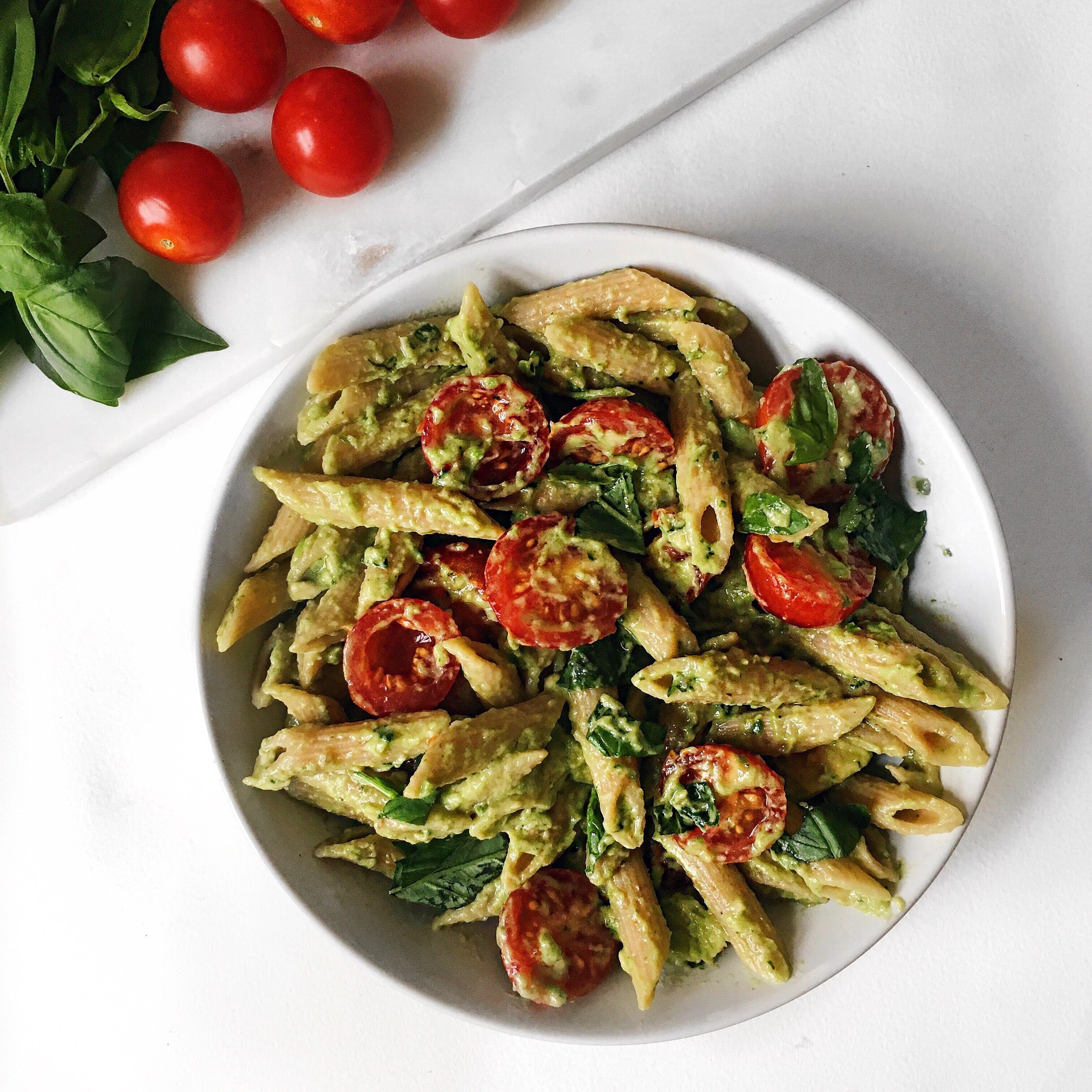 Basil Recipes Vegan
 Quick and Easy Basil Avocado Pasta