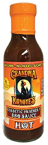 Bbq Sauce For Diabetics
 Grandma Koyote s Diabetic Friendly Hot Barbecue Sauce 15