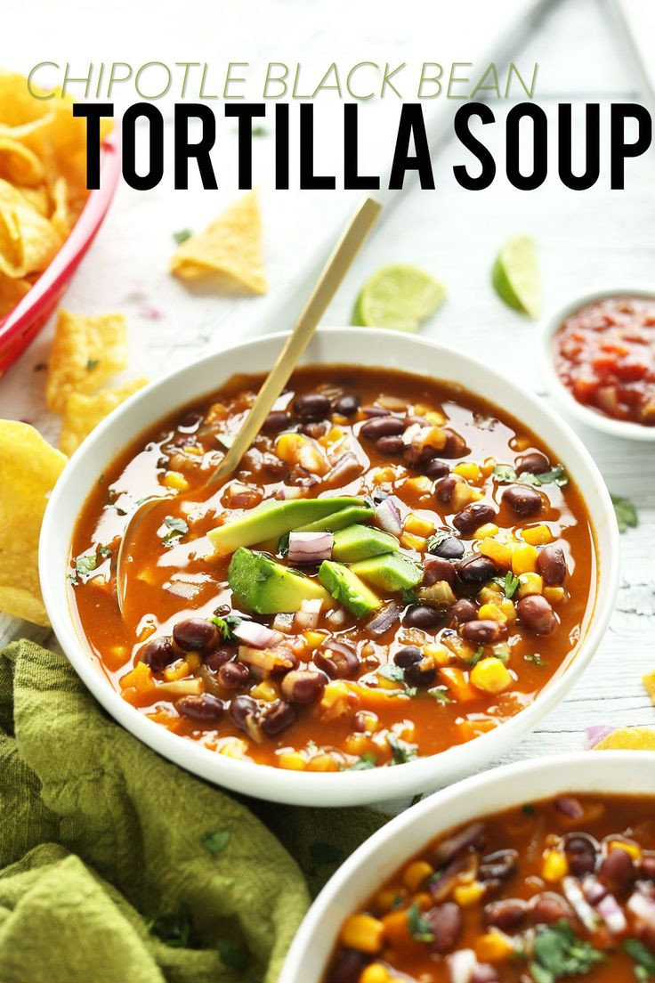 Bean Recipes Vegan
 1000 ideas about Mexican Tortilla Soup on Pinterest