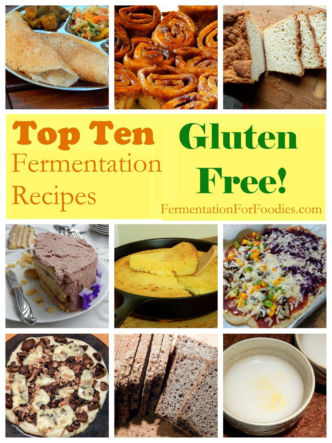 Best Dairy Free Recipes
 Top Ten Gluten Free Recipes Fermenting for Foo s