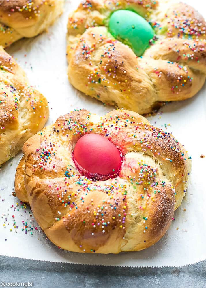 Best Easter Bread Recipe
 Mini Braided Easter Bread Recipe Cooking LSL