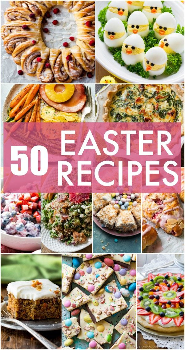Best Easter Dinner Menu
 50 Easter Menu Recipes Sally s Baking Addiction