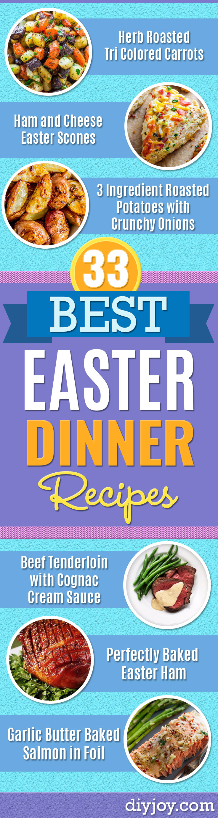 Best Easter Dinner Recipes
 33 Best Easter Dinner Recipes
