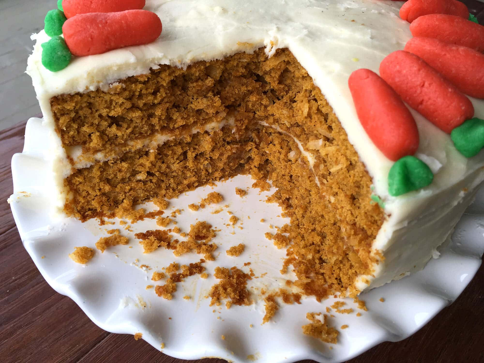 Best Gluten Free Carrot Cake
 Best Gluten Free Carrot Cake with Marzipan Carrots The